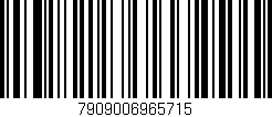 Código de barras (EAN, GTIN, SKU, ISBN): '7909006965715'