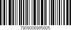 Código de barras (EAN, GTIN, SKU, ISBN): '7909006985805'