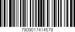 Código de barras (EAN, GTIN, SKU, ISBN): '7909017414578'