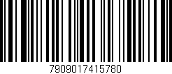 Código de barras (EAN, GTIN, SKU, ISBN): '7909017415780'