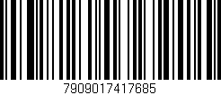 Código de barras (EAN, GTIN, SKU, ISBN): '7909017417685'