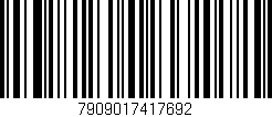 Código de barras (EAN, GTIN, SKU, ISBN): '7909017417692'