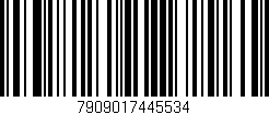 Código de barras (EAN, GTIN, SKU, ISBN): '7909017445534'