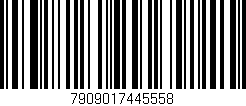 Código de barras (EAN, GTIN, SKU, ISBN): '7909017445558'