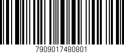 Código de barras (EAN, GTIN, SKU, ISBN): '7909017480801'