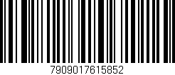 Código de barras (EAN, GTIN, SKU, ISBN): '7909017615852'