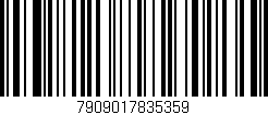Código de barras (EAN, GTIN, SKU, ISBN): '7909017835359'