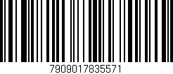 Código de barras (EAN, GTIN, SKU, ISBN): '7909017835571'