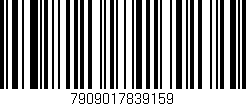 Código de barras (EAN, GTIN, SKU, ISBN): '7909017839159'