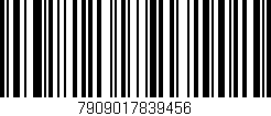Código de barras (EAN, GTIN, SKU, ISBN): '7909017839456'