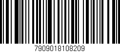 Código de barras (EAN, GTIN, SKU, ISBN): '7909018108209'