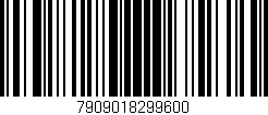 Código de barras (EAN, GTIN, SKU, ISBN): '7909018299600'
