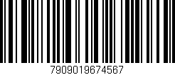 Código de barras (EAN, GTIN, SKU, ISBN): '7909019674567'