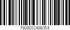 Código de barras (EAN, GTIN, SKU, ISBN): '7909022496354'