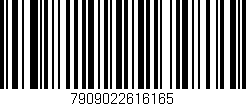 Código de barras (EAN, GTIN, SKU, ISBN): '7909022616165'