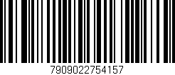 Código de barras (EAN, GTIN, SKU, ISBN): '7909022754157'