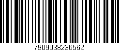 Código de barras (EAN, GTIN, SKU, ISBN): '7909038236562'