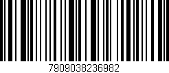 Código de barras (EAN, GTIN, SKU, ISBN): '7909038236982'
