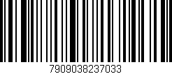 Código de barras (EAN, GTIN, SKU, ISBN): '7909038237033'