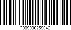Código de barras (EAN, GTIN, SKU, ISBN): '7909038259042'
