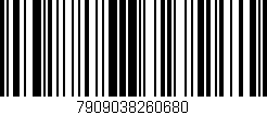 Código de barras (EAN, GTIN, SKU, ISBN): '7909038260680'