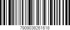 Código de barras (EAN, GTIN, SKU, ISBN): '7909038261618'