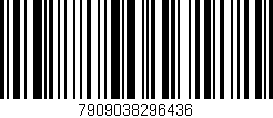 Código de barras (EAN, GTIN, SKU, ISBN): '7909038296436'