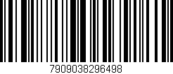 Código de barras (EAN, GTIN, SKU, ISBN): '7909038296498'