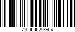 Código de barras (EAN, GTIN, SKU, ISBN): '7909038296504'