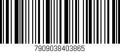 Código de barras (EAN, GTIN, SKU, ISBN): '7909038403865'