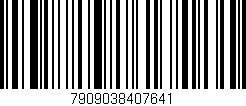 Código de barras (EAN, GTIN, SKU, ISBN): '7909038407641'