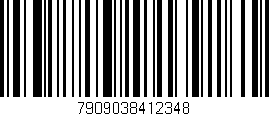 Código de barras (EAN, GTIN, SKU, ISBN): '7909038412348'