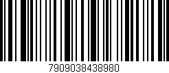 Código de barras (EAN, GTIN, SKU, ISBN): '7909038438980'