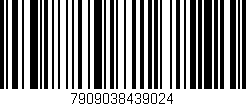 Código de barras (EAN, GTIN, SKU, ISBN): '7909038439024'