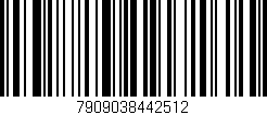 Código de barras (EAN, GTIN, SKU, ISBN): '7909038442512'