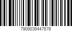 Código de barras (EAN, GTIN, SKU, ISBN): '7909038447678'