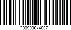 Código de barras (EAN, GTIN, SKU, ISBN): '7909038448071'