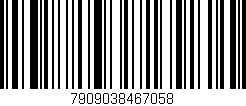 Código de barras (EAN, GTIN, SKU, ISBN): '7909038467058'