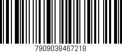 Código de barras (EAN, GTIN, SKU, ISBN): '7909038467218'