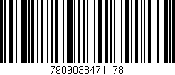 Código de barras (EAN, GTIN, SKU, ISBN): '7909038471178'