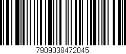 Código de barras (EAN, GTIN, SKU, ISBN): '7909038472045'