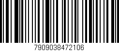 Código de barras (EAN, GTIN, SKU, ISBN): '7909038472106'
