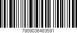 Código de barras (EAN, GTIN, SKU, ISBN): '7909038483591'