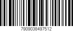 Código de barras (EAN, GTIN, SKU, ISBN): '7909038497512'