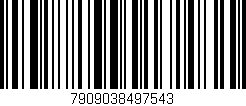 Código de barras (EAN, GTIN, SKU, ISBN): '7909038497543'