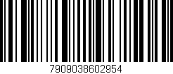 Código de barras (EAN, GTIN, SKU, ISBN): '7909038602954'