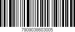 Código de barras (EAN, GTIN, SKU, ISBN): '7909038603005'