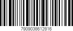 Código de barras (EAN, GTIN, SKU, ISBN): '7909038612816'