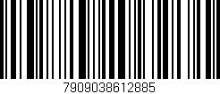 Código de barras (EAN, GTIN, SKU, ISBN): '7909038612885'