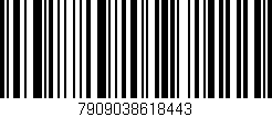Código de barras (EAN, GTIN, SKU, ISBN): '7909038618443'